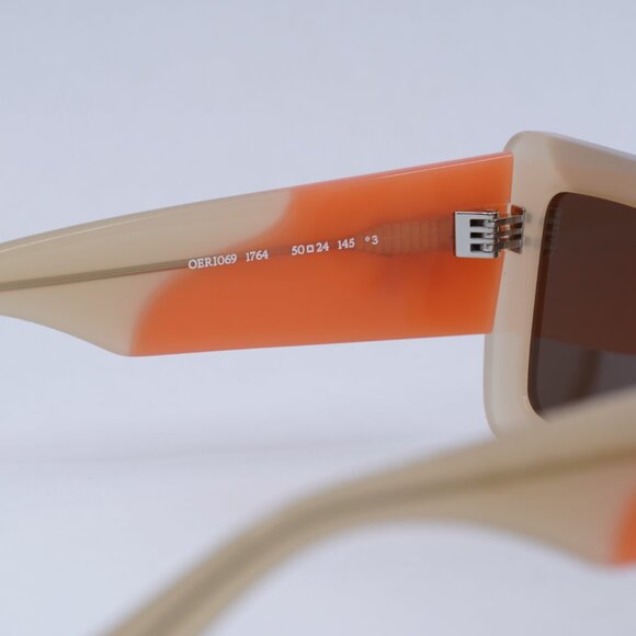 🕶️ New Off-White OERI069 SEATTLE 1764 Sunglasses - Multicolor Sand Frame - Picture 6 of 10